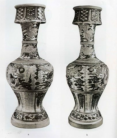 Gốm sành thời Mạc mỏng hơn, có độ nung cao hơn. Gốm sành thời Mạc mỏng hơn, có độ nung cao hơn.