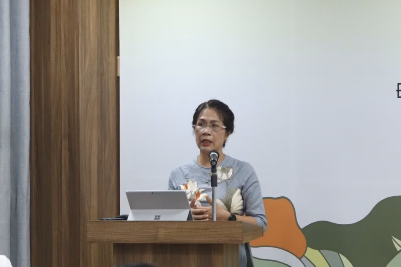 PGS. TS Nguyễn Thị Thu Phương - Viện trưởng Viện Văn hóa Nghệ thuật quốc gia Việt Nam - phát biểu tại hội thảo. Ảnh: Thu Vân. PGS. TS Nguyễn Thị Thu Phương - Viện trưởng Viện Văn hóa Nghệ thuật quốc gia Việt Nam - phát biểu tại hội thảo. Ảnh: Thu Vân.