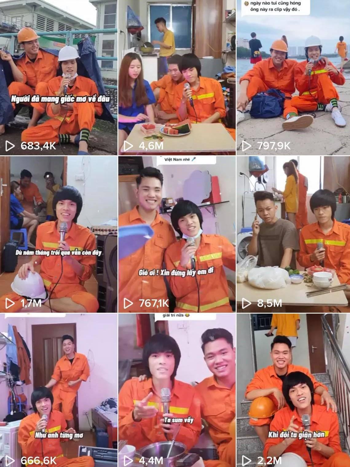 Các clip của Cường nhận được sự theo dõi của nhiều người. Các clip của Cường nhận được sự theo dõi của nhiều người.