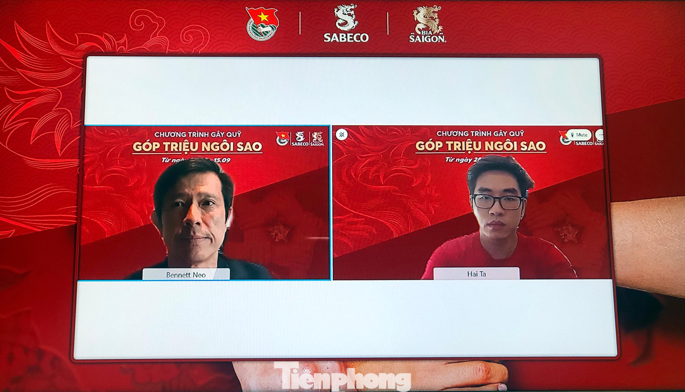 Ông Bennett Neo phát biểu tại chương trình.