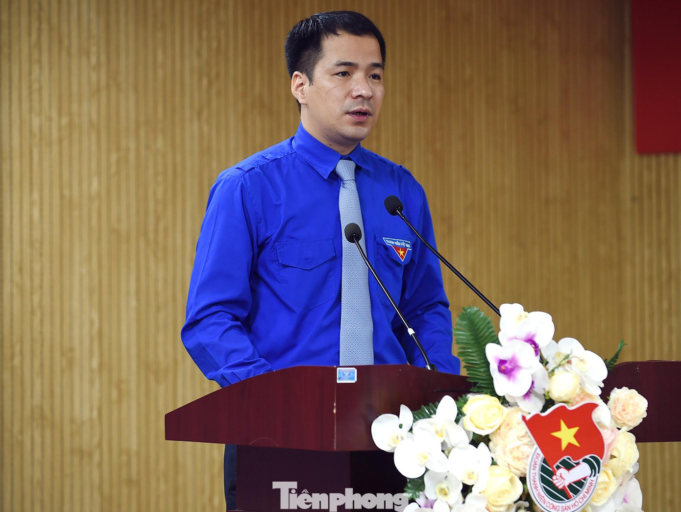 Anh Ngô Văn Cương kêu gọi đoàn viên, thanh niên cả nước chung tay hưởng ứng chương trình. Ảnh: Xuân Tùng