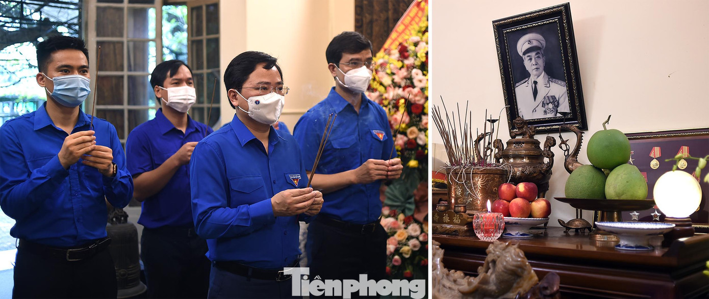 Đoàn đại biểu T.Ư Đoàn dâng hương, dâng hoa tưởng nhớ Đại tướng Võ Nguyên Giáp Đoàn đại biểu T.Ư Đoàn dâng hương, dâng hoa tưởng nhớ Đại tướng Võ Nguyên Giáp