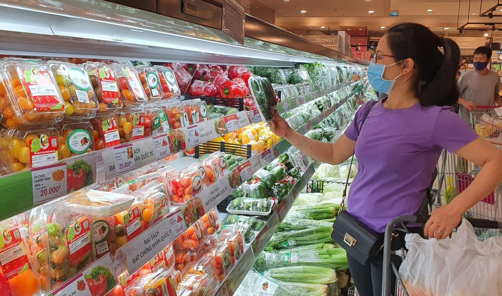 Các mặt hàng nông sản, thực phẩm của các doanh nghiệp Việt ngày càng chiếm được lòng tin của người tiêu dùng