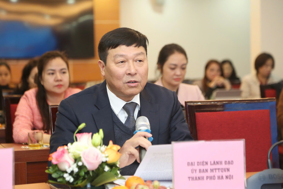 Phó Chủ tịch Uỷ ban MTTQ Việt Nam thành phố Hà Nội Phạm Anh Tuấn