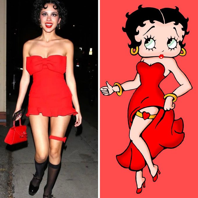 Olivia Rodrigo khiến người hâm mộ thất vọng khi lựa chọn nhân vật Betty Boop. Cư dân mạng đều đồng ý rằng dù hình tượng Betty vẫn rất phù hợp với cô bạn nhưng lối trang điểm của ê-kíp luôn khiến Olivia trông &quot;dừ&quot; đi.