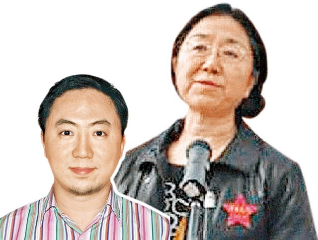 Hai mẹ con Lý Dân Vũ và Lý Vọng Tri