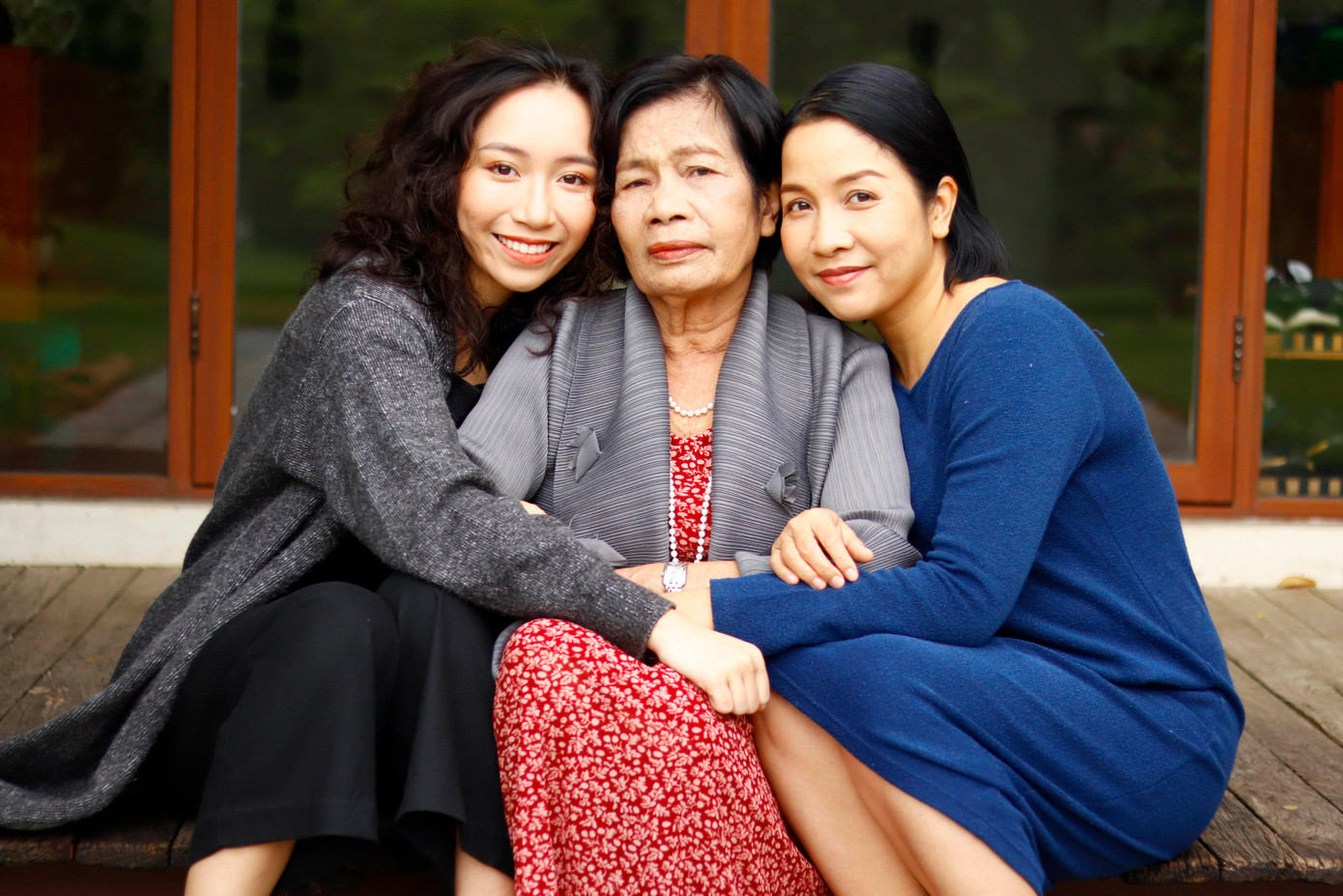 Mỹ Linh cùng mẹ và con gái Mỹ Anh- Ảnh: NVCC Mỹ Linh cùng mẹ và con gái Mỹ Anh- Ảnh: NVCC