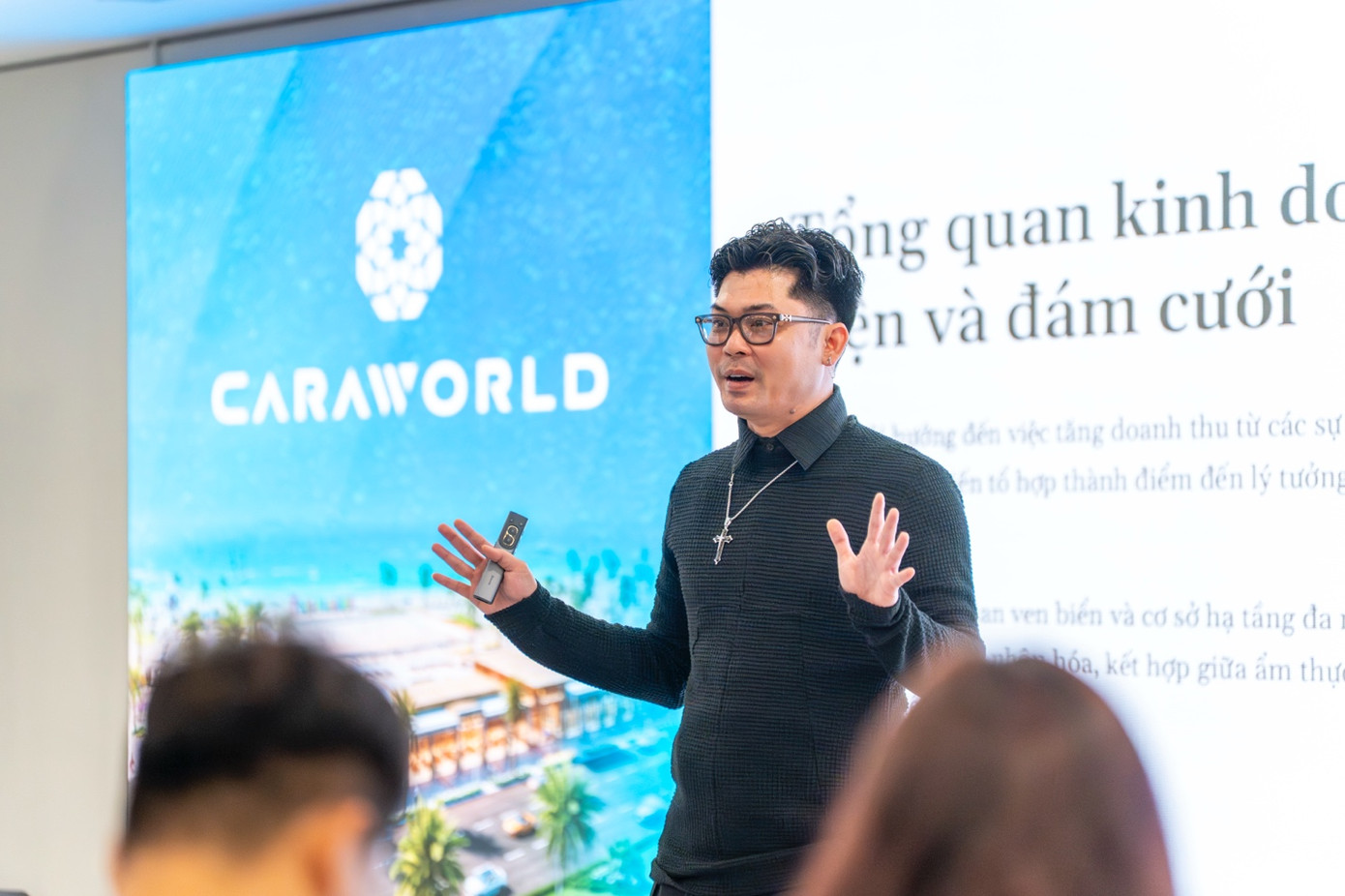 Ông Trần Nam - Đại diện Lagoon Holdings chia sẻ về định hướng khai thác &amp; quản lý vận hành F&amp;B tại CaraWorld Cam Ranh.