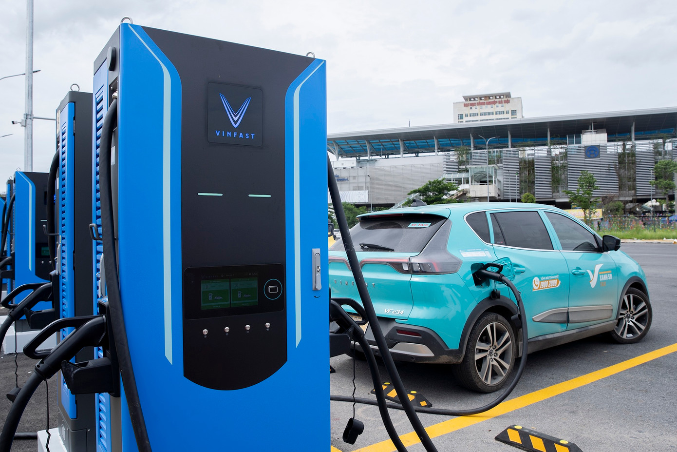 Toàn bộ trụ sạc đều đáp ứng tiêu chuẩn cao nhất hiện nay.