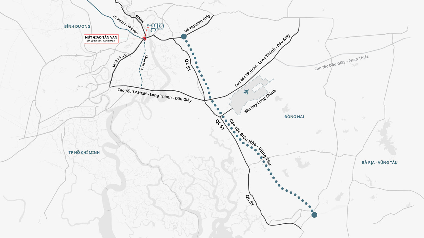 Tâm điểm kết nối hạ tầng tại khu Đông TP.HCM Tâm điểm kết nối hạ tầng tại khu Đông TP.HCM