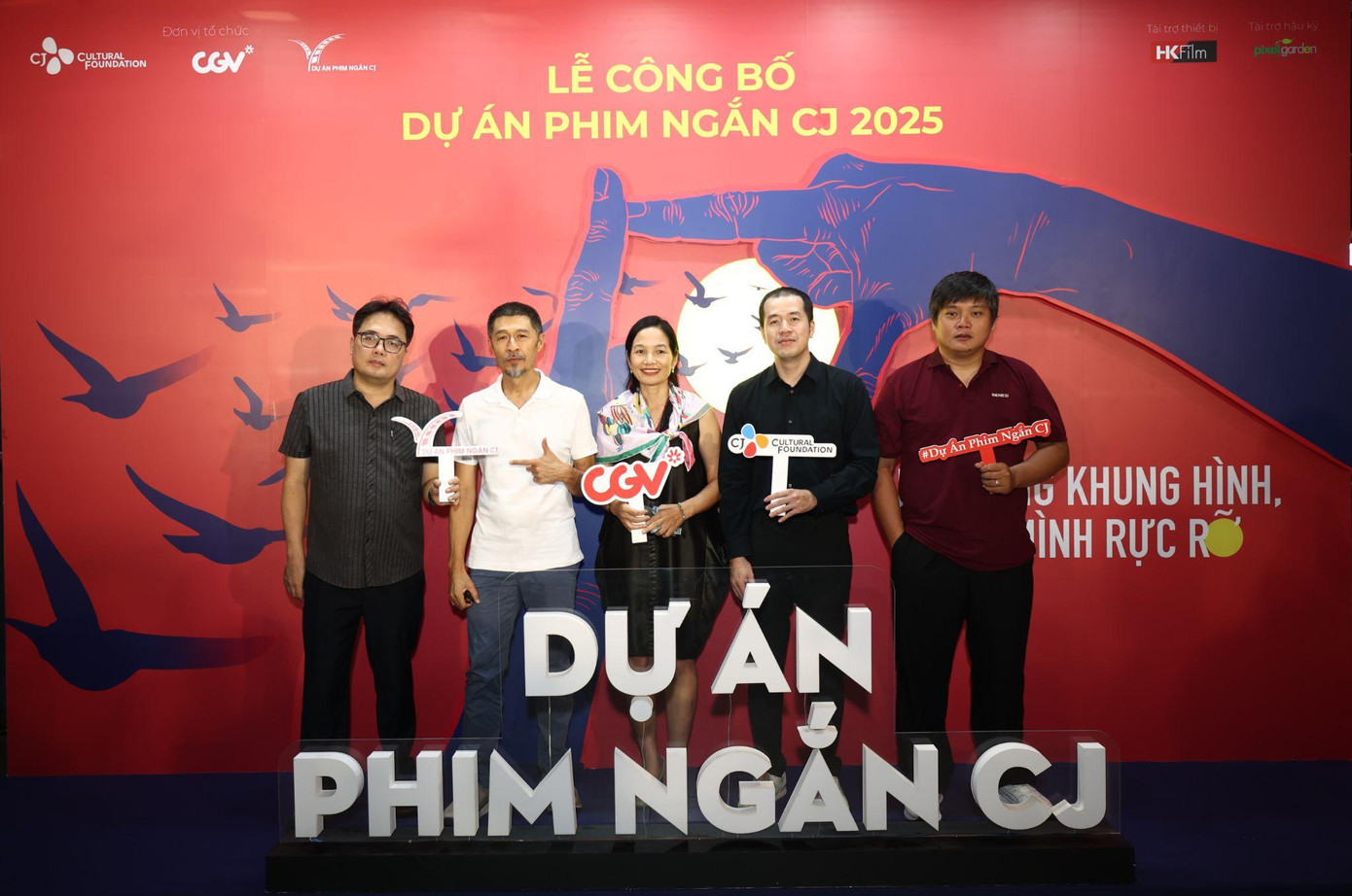 Hội đồng thẩm định của Dự án phim ngắn CJ mùa 6