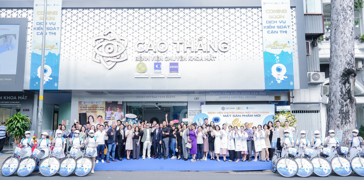 Hình ảnh buổi ra mắt dịch vụ kiểm soát cận thị nâng cấp toàn diện – Nguồn: DNCC