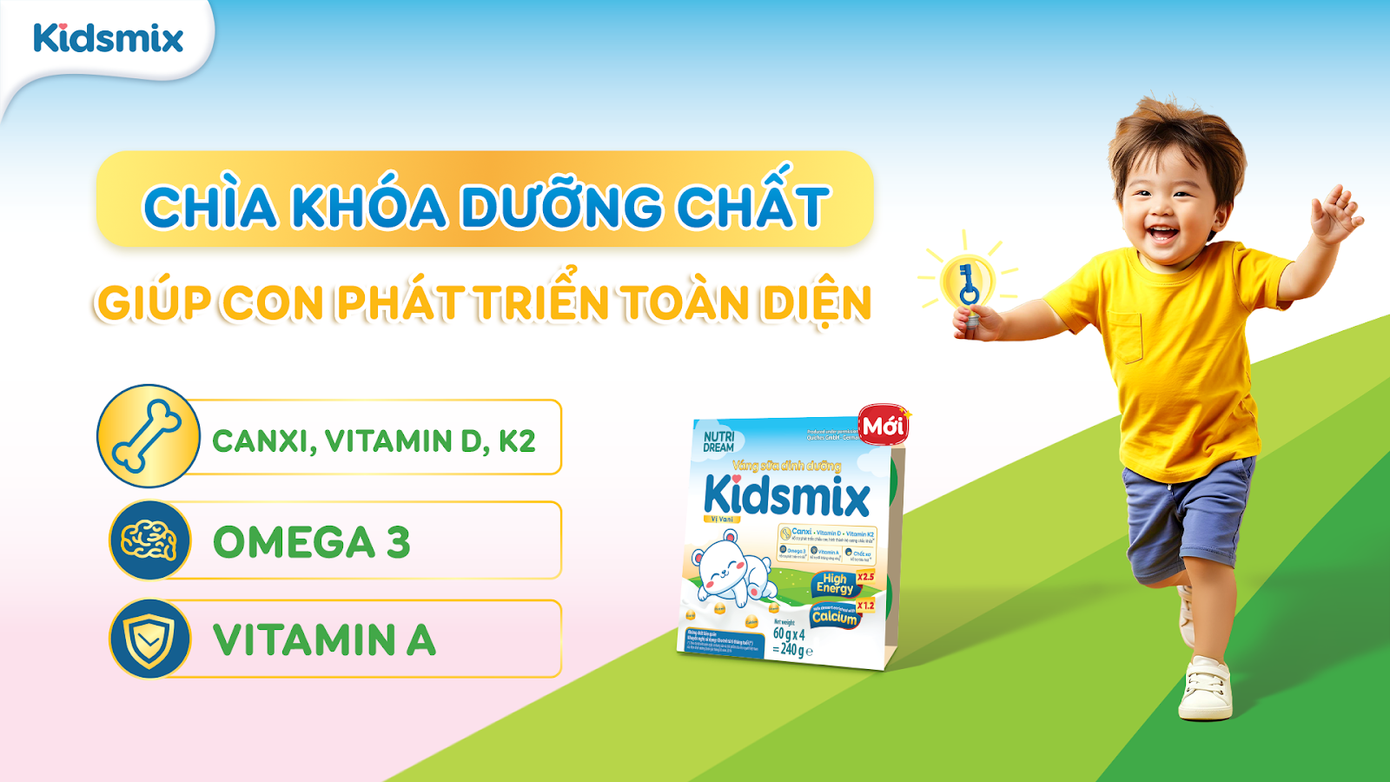 Kidsmix ra mắt váng sữa dinh dưỡng – Bắt xu hướng nuôi con thông minh ảnh 3