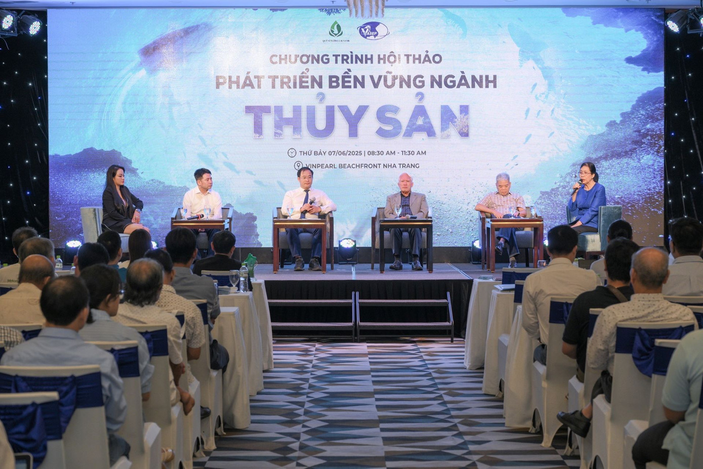 Các chuyên gia đã cùng đưa ra những nghiên cứu, phương thức thực hành thiết thực nhằm đổi mới ngành thủy sản, hướng tới kinh tế tuần hoàn