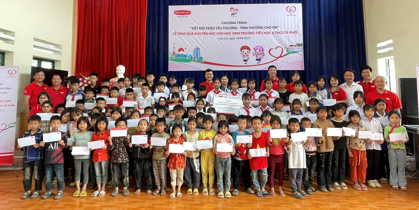 Dai-ichi Life Việt Nam sẽ tiếp tục triển khai các hoạt động hỗ trợ cộng đồng nhằm mang đến cuộc sống tốt đẹp hơn cho người dân Việt Nam