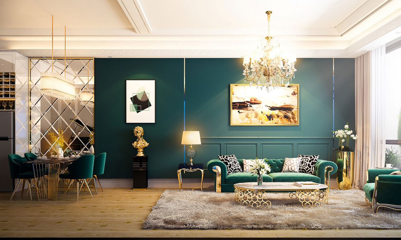 Mỗi căn hộ thuộc bộ sưu tập The Emerald giống như một tác phẩm nghệ thuật