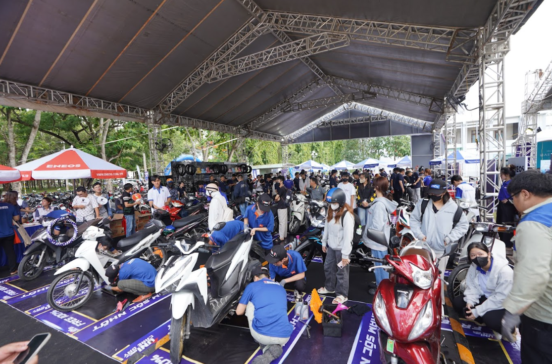 Dự kiến chương trình Uni Care Day bảo dưỡng hơn 1.000 chiếc xe cho sinh viên Đại học Cần Thơ