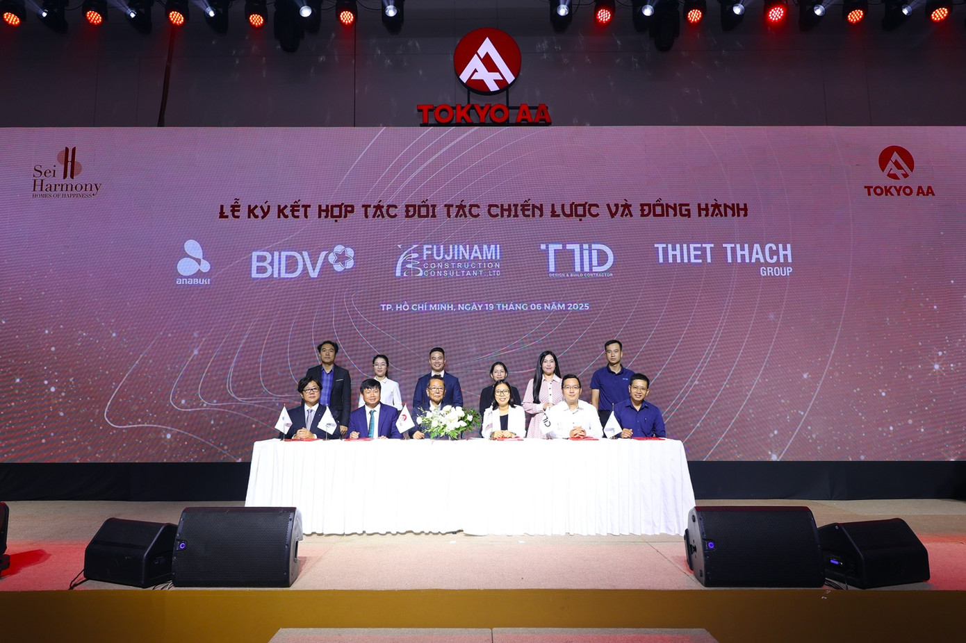 Các đối tác chiến lược và đồng hành cùng chung tay kiến tạo Sei Harmony