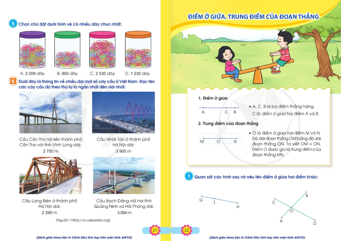 Sách giáo khoa Cánh Diều môn Toán lồng ghép nhiều kiến thức thực tiễn, giúp học sinh mở rộng hiểu biết và vận dụng toán học vào đời sống hằng ngày. Ảnh: Website NXB Đại học Sư phạm Thành phố Hồ Chí Minh. Sách giáo khoa Cánh Diều môn Toán lồng ghép nhiều kiến thức thực tiễn, giúp học sinh mở rộng hiểu biết và vận dụng toán học vào đời sống hằng ngày. Ảnh: Website NXB Đại học Sư phạm Thành phố Hồ Chí Minh.