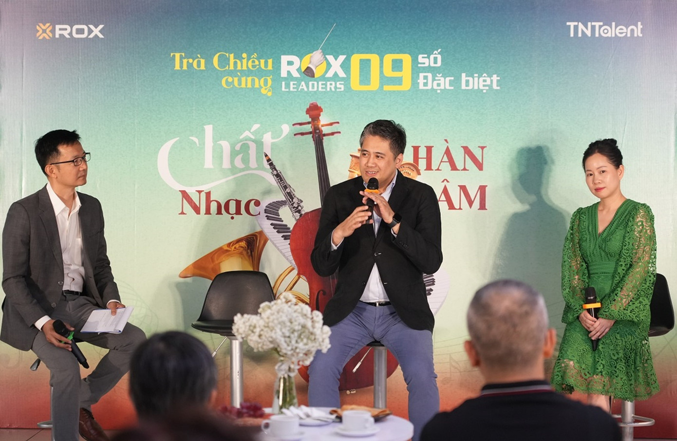 Chương trình Trà chiều cùng ROX Leaders - một trong những hoạt động ý nghĩa của mùa ROXMei 2025. Chương trình Trà chiều cùng ROX Leaders - một trong những hoạt động ý nghĩa của mùa ROXMei 2025.