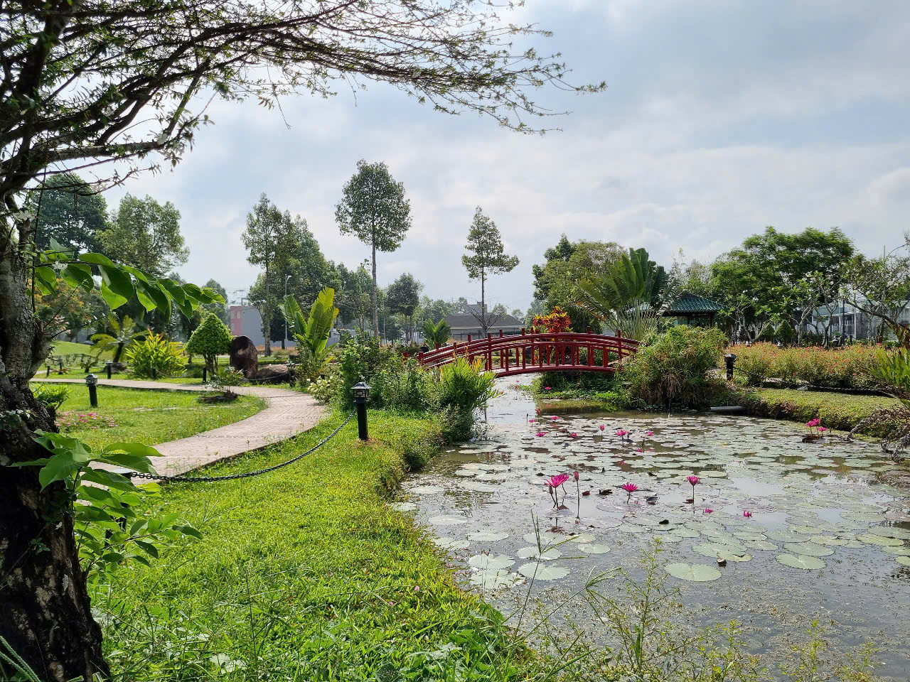 Vườn Zen phong cách Nhật Bản đẹp ấn tượng giữa lòng Khu đô thị sân bay KITA Airport City