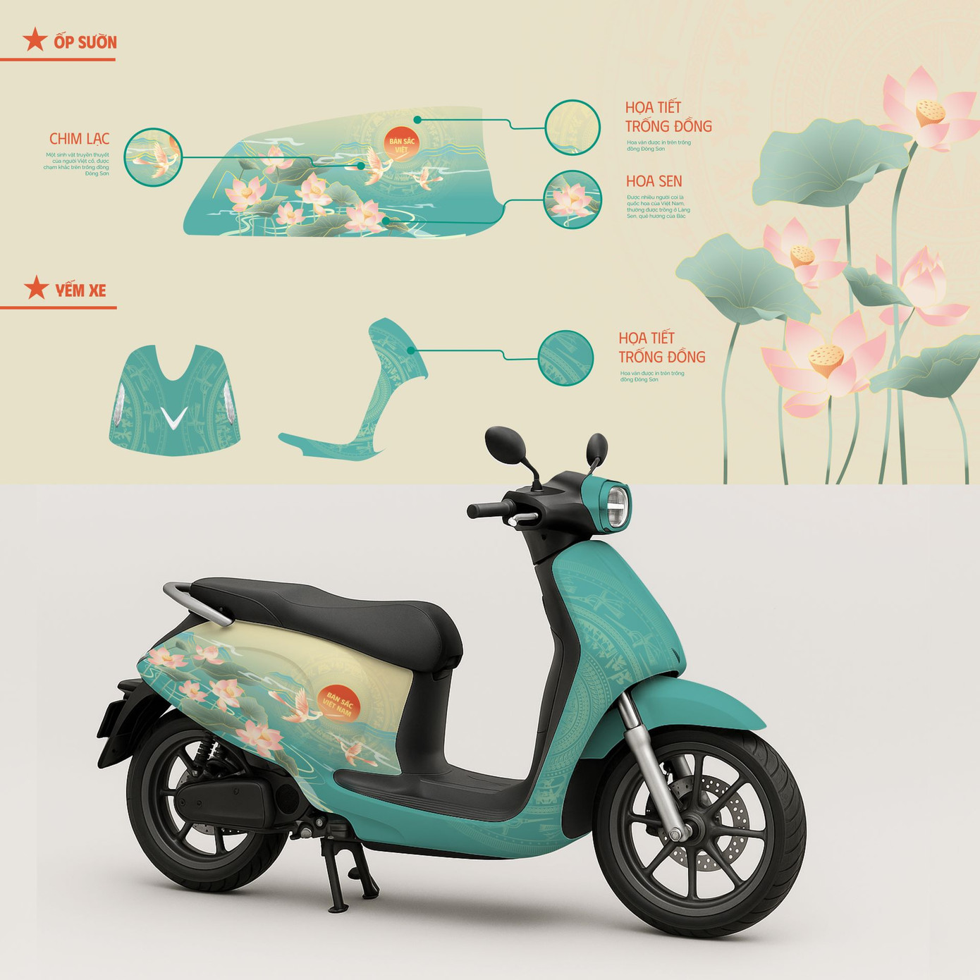 Thiết kế của thí sinh Trần Ngọc Anh lấy cảm hứng từ thiên nhiên và văn hóa Việt Nam. Thiết kế của thí sinh Trần Ngọc Anh lấy cảm hứng từ thiên nhiên và văn hóa Việt Nam.