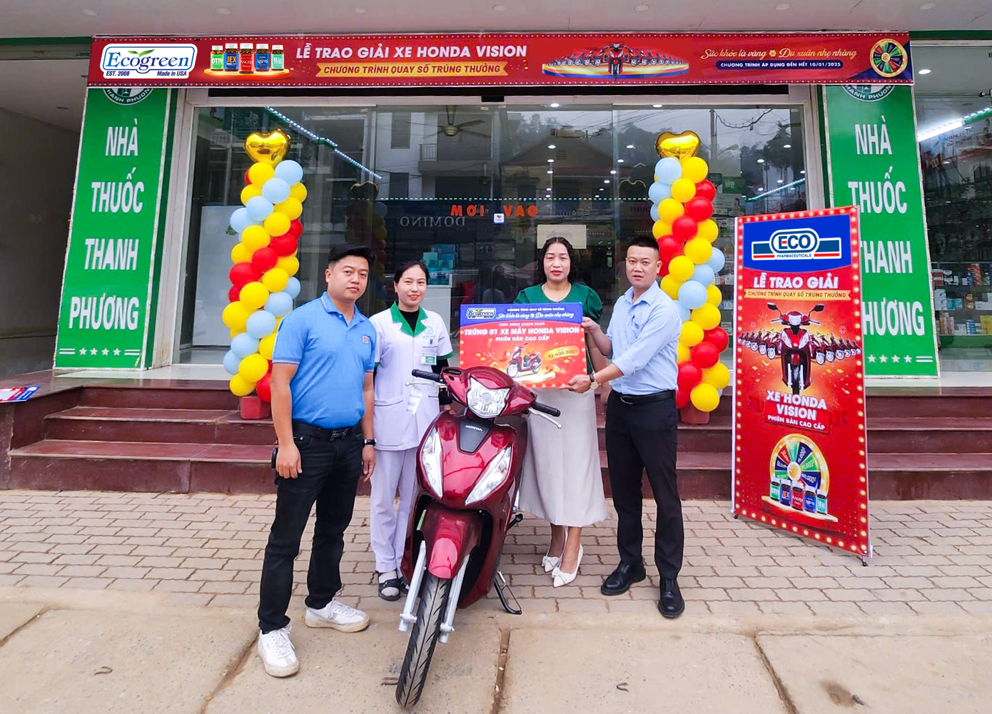 ECOGREEN đồng hành gắn bó với người tiêu dùng Việt trong hơn thập kỷ qua rất nhiều chương trình tri ân ý nghĩa. ECOGREEN đồng hành gắn bó với người tiêu dùng Việt trong hơn thập kỷ qua rất nhiều chương trình tri ân ý nghĩa.