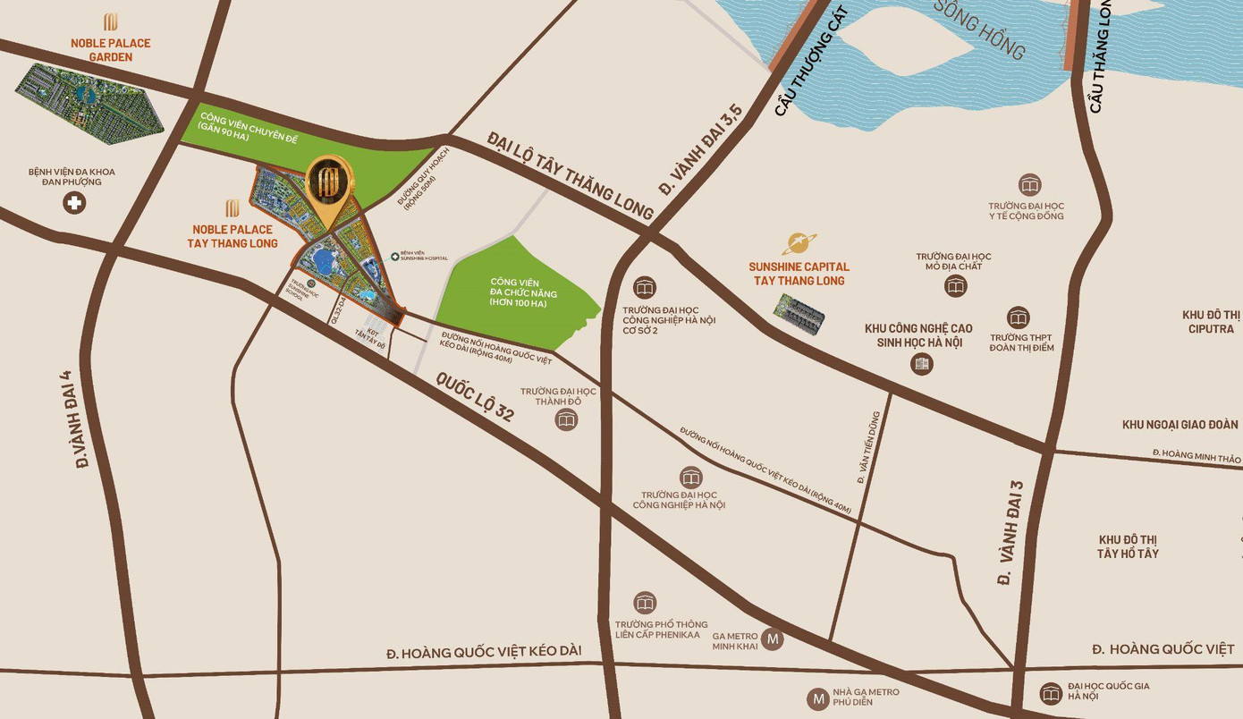 Vị trí này không chỉ đón đầu dòng khách quốc tế và cư dân trung tâm, mà còn là tâm điểm của nhu cầu đầu tư, an cư sôi động từ các khu vực lân cận.