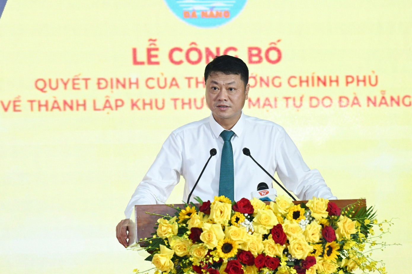 Ông Lê Ngọc Lâm – Tổng Giám đốc Ngân hàng Phát biểu tại buổi lễ