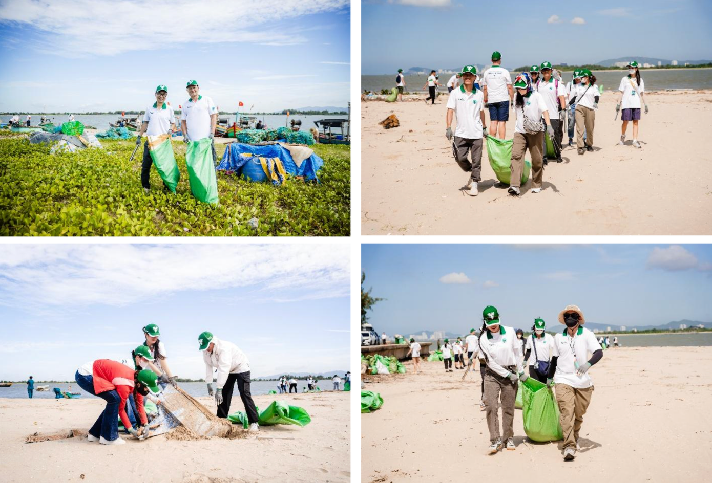 Toàn bộ rác sau khi thu gom được phân loại và chuyển đến các đối tác tái chế tại địa phương, góp phần thúc đẩy kinh tế tuần hoàn và thói quen xử lý rác thải bền vững trong cộng đồng