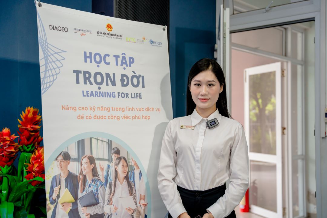 Trần Hoàng Yến, sinh viên năm 2 ngành Du lịch, trường Cao đẳng Du lịch Đà Nẵng