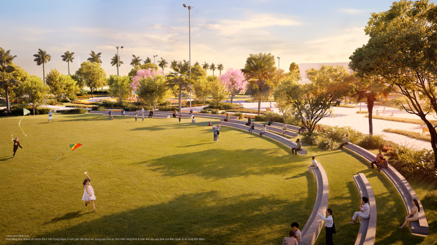 Không gian sống hài hòa với thiên nhiên tại Vinhomes Wonder City