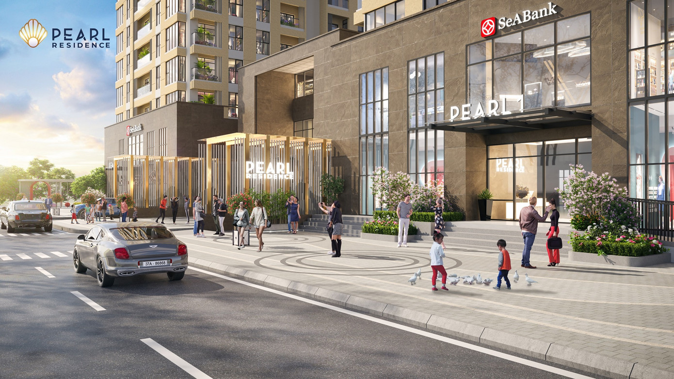 Tầm nhìn hoàn hảo từ ban công căn hộ Pearl Residence Tầm nhìn hoàn hảo từ ban công căn hộ Pearl Residence