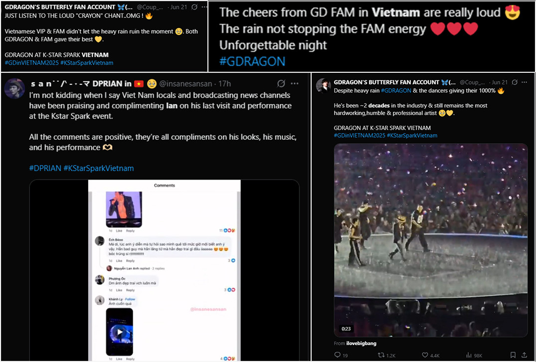 Cộng đồng quốc tế không ngớt lời khen cho màn trình diễn dưới mưa của G-Dragon