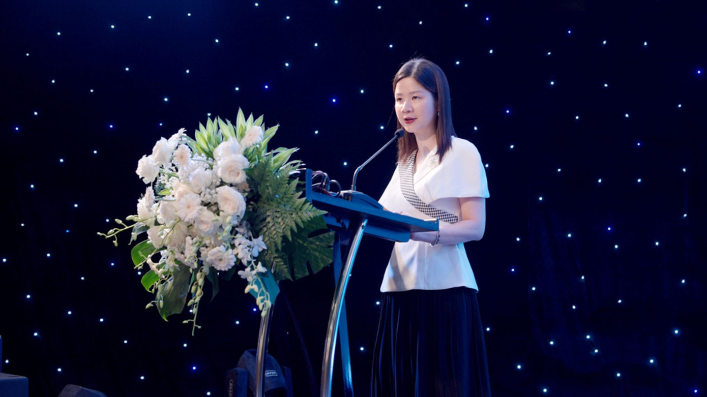 TS. Lê Thái Hà phát biểu khai mạc sự kiện, khẳng định tầm quan trọng của kết nối các bên liên quan để thúc đẩy phát triển bền vững thực chất trong ngành thủy sản