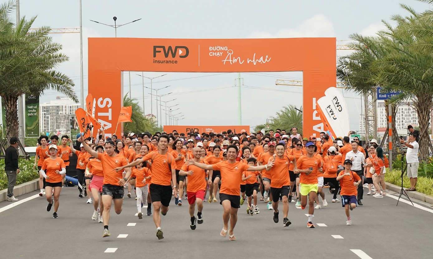 “FWD Đường chạy âm nhạc” - sân chơi lan tỏa mạnh mẽ tinh thần sống đầy.