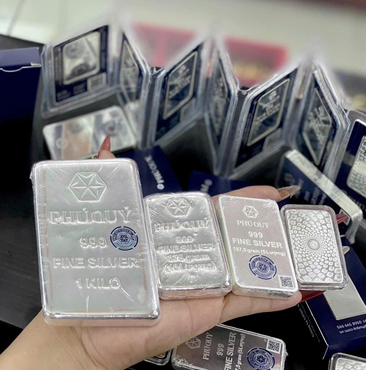 Giá bạc đang tăng trở lại và được dự báo tiếp tục tăng trong thời gian tới. Ảnh: H.L