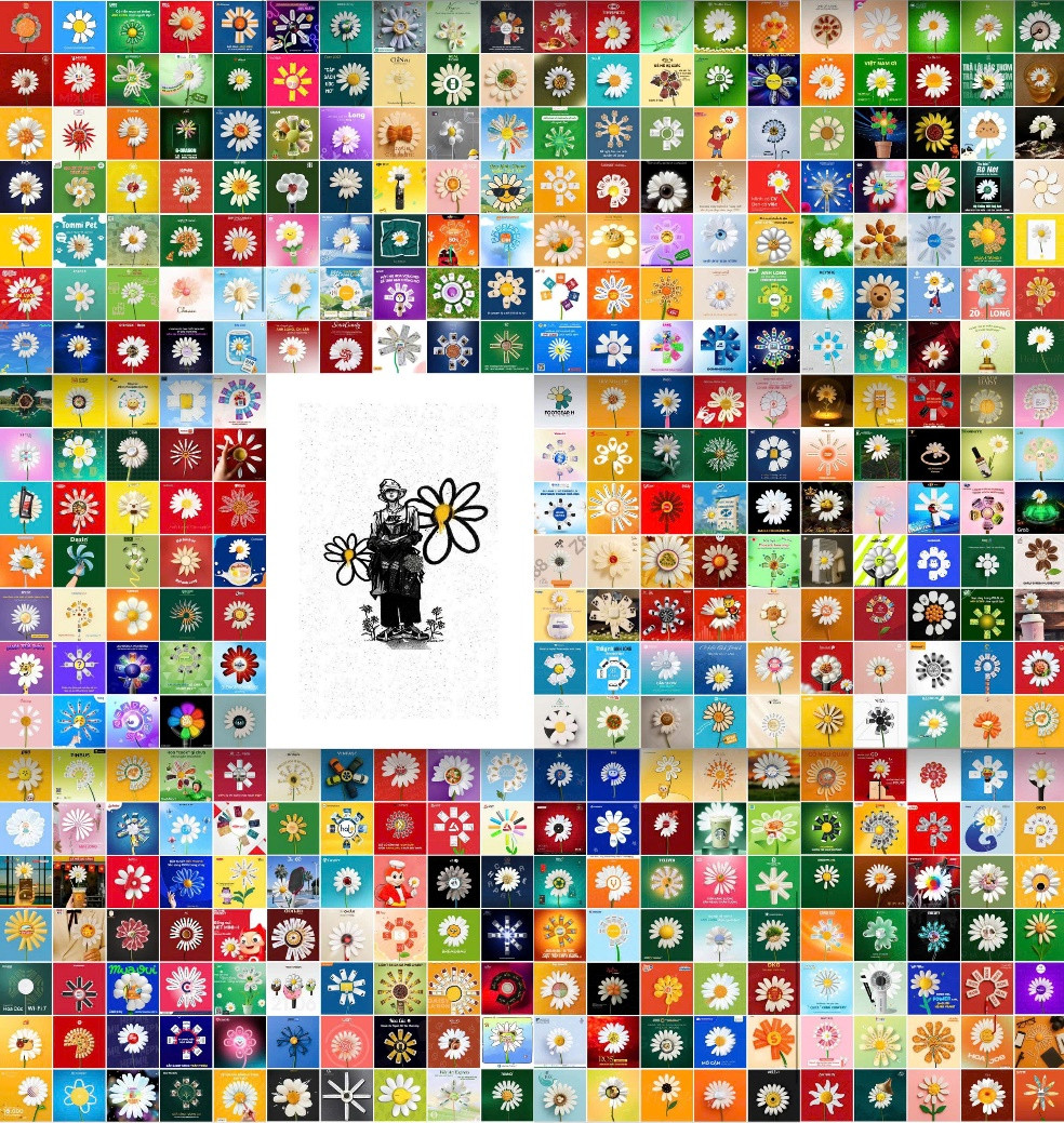 Trend hoa cúc càn quét mạng xã hội Việt NamẢnh: BIG BANG - Our One and Only