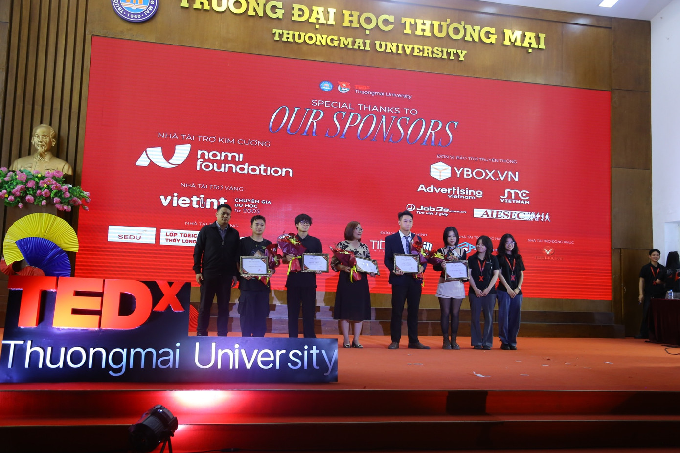 Nami Foundation đồng hành cùng chương trình TEDx Thuong Mai University do trường Đại học Thương Mại tổ chức