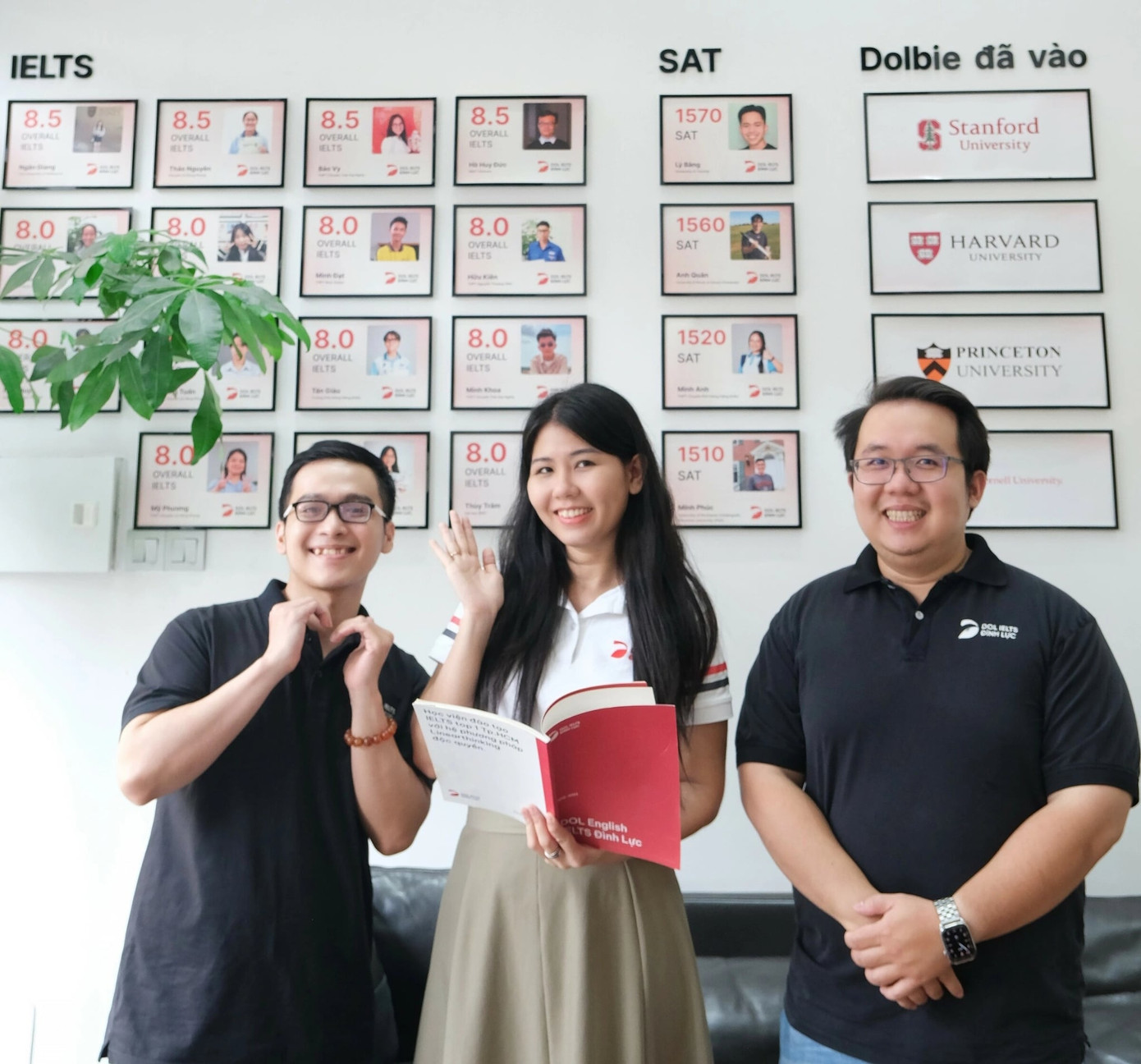 DOL English là trung tâm tiếng Anh hiếm hoi trên cả nước có 3 giáo viên đạt 9.0 tuyệt đối IELTS.