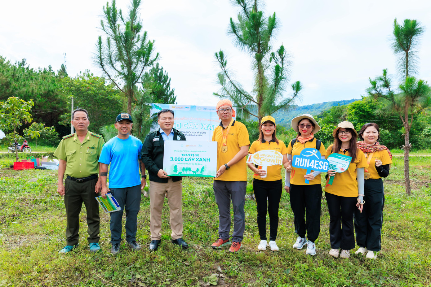 InterLOG trao tặng 3.000 cây xanh cho Vườn Quốc gia Tà Đùng (Đắk Nông)