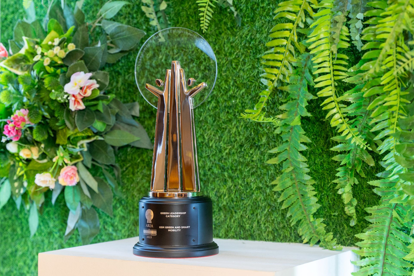 Giải thưởng Lãnh đạo Xanh tại AREA 2025 là một dấu mốc quan trọng trên hành trình “Go Green Global” của GSM