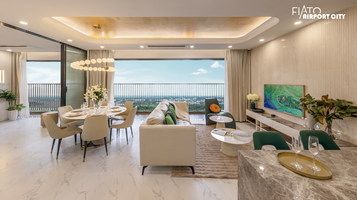 Căn hộ thiết kế tối ưu mặt sáng, ban công trải dài và đa công năng sử dụng