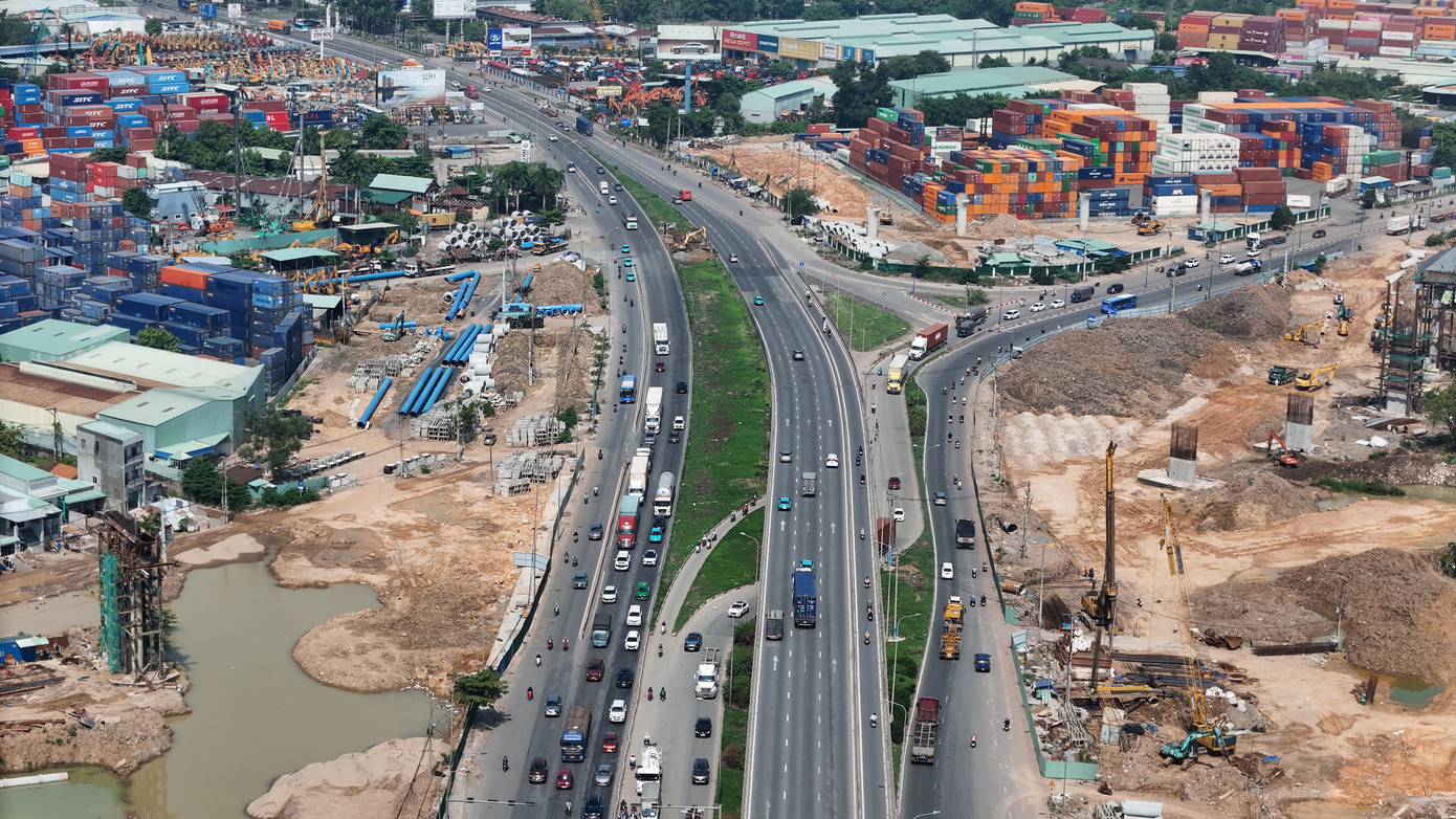 Hiện trạng nút giao Tân Vạn (Xa lộ Hà Nội – Vành Đai 3)