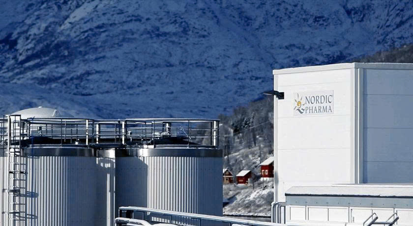 Ảnh: nhà máy xử lý cá Nordic Pharma tại Na Uy