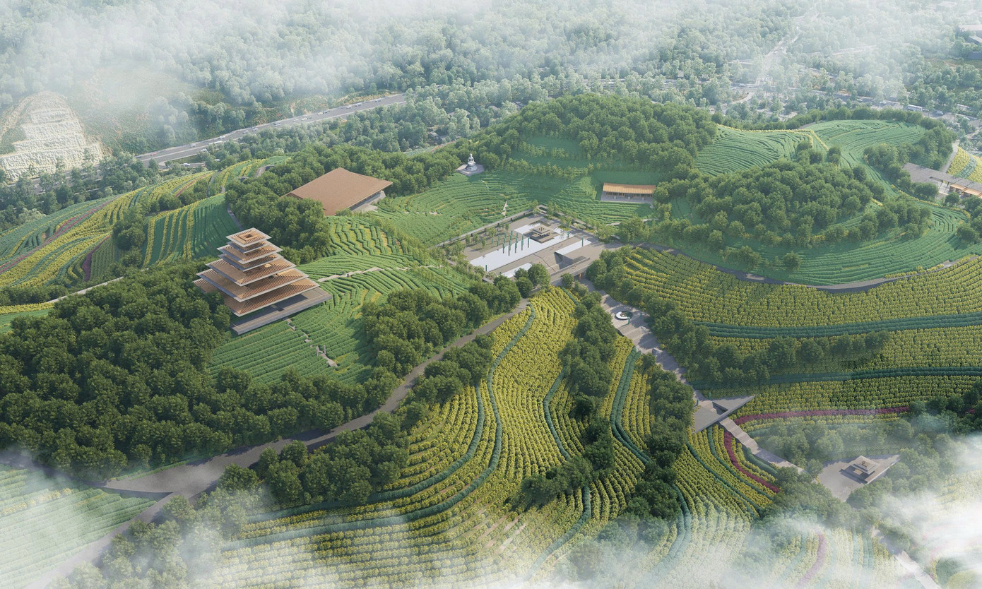 Tổ hợp công viên (cảnh quan văn hóa, tâm linh) Kim Thành là dự án chiến lược, đóng vai trò quan trọng trong việc kiến tạo diện mạo mới cho thành phố Lào Cai.