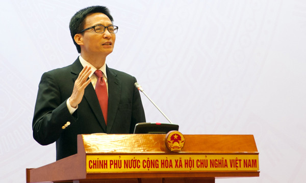 Bộ trưởng, Chủ nhiệm Văn phòng Chính phủ Vũ Đức Đam. Ảnh: Công Khanh Bộ trưởng, Chủ nhiệm Văn phòng Chính phủ Vũ Đức Đam