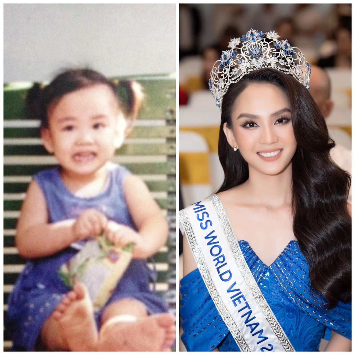 Hoa hậu Mai Phương khoe ảnh hóm hỉnh hồi bé khiến fans thích thú. Hoa hậu Mai Phương khoe ảnh hóm hỉnh hồi bé khiến fans thích thú.