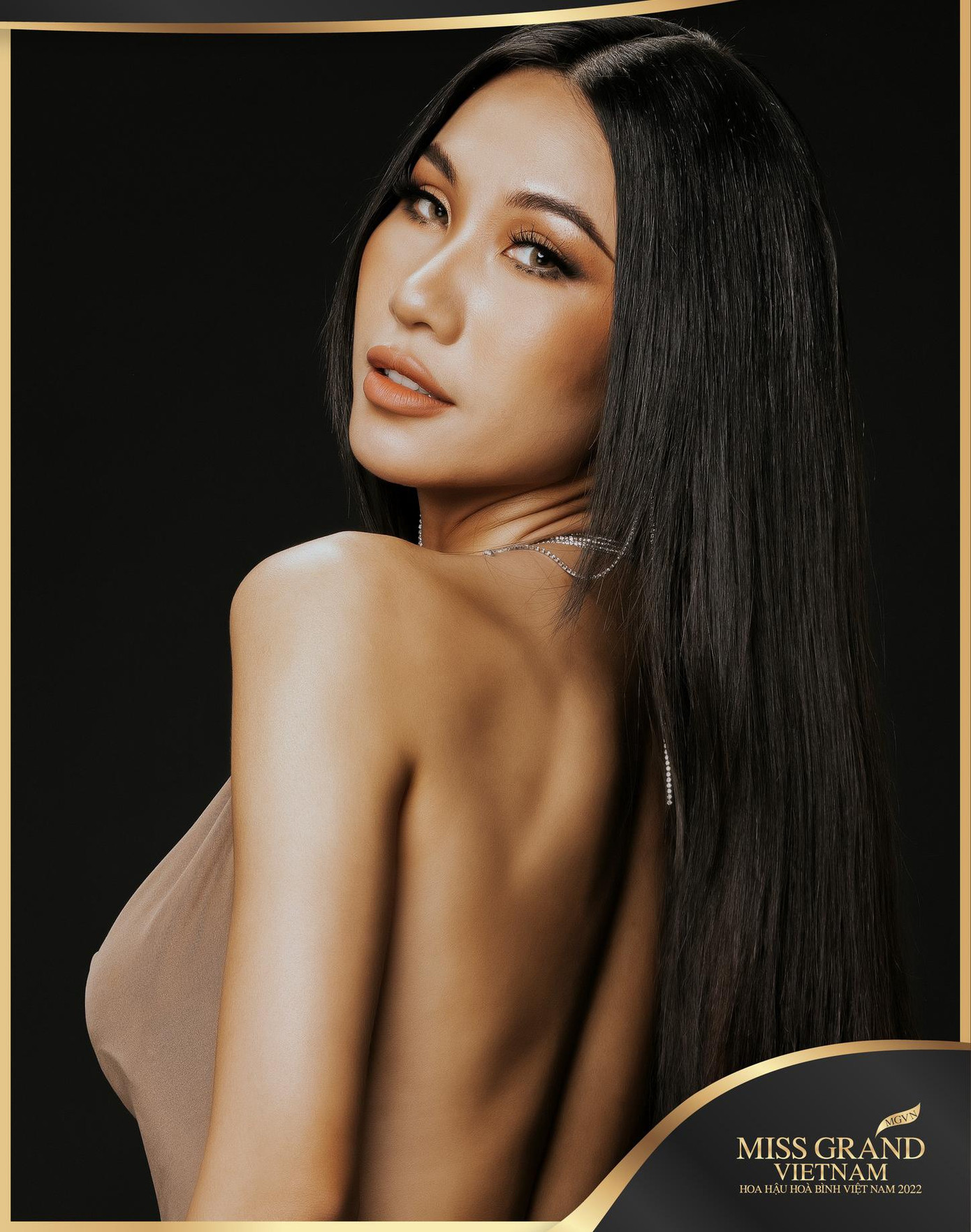 Ngọc Tuyết xuất hiện trên trang chủ của Miss Grand Vietnam.
