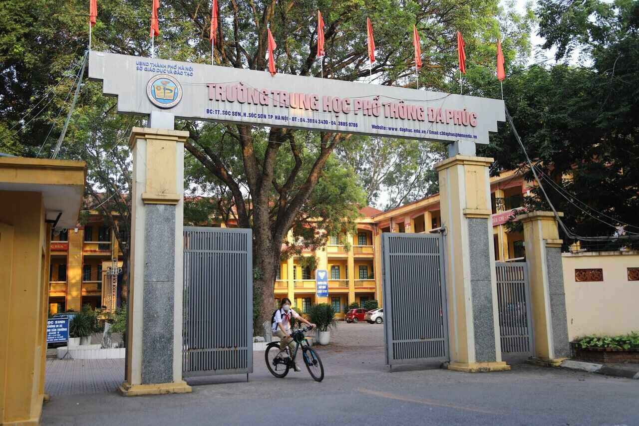 Trường THPT Đa Phúc - nơi xảy ra vụ việc. Trường THPT Đa Phúc - nơi xảy ra vụ việc.